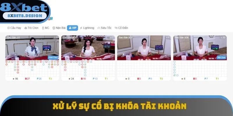 Cách xử lý khi bị khóa tài khoản tại trang game